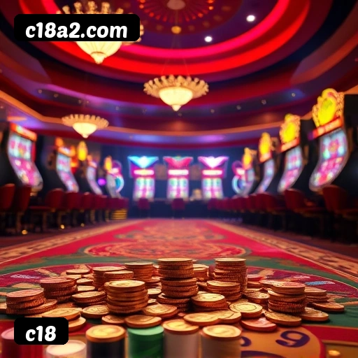 c18 bônus R$5.000 + 500 giros - Rollover 35x, prazo 30 dias, 38% taxa conversão